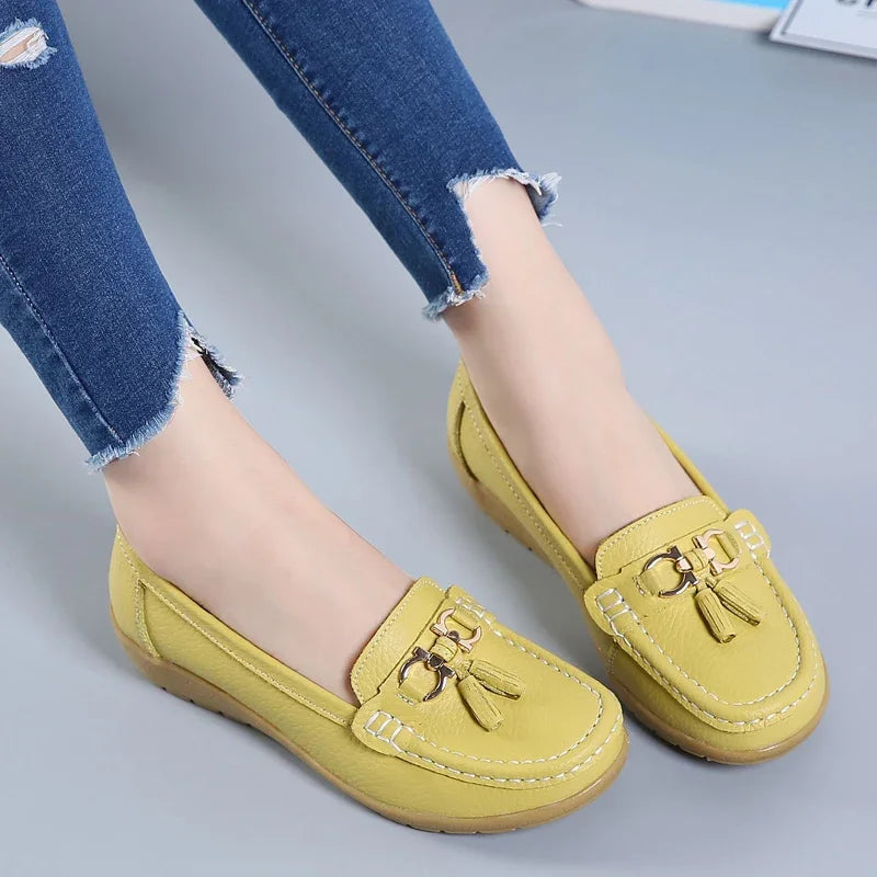 Women Shoes Slip On Loafers For Ballet Flats Women Moccasins Casual