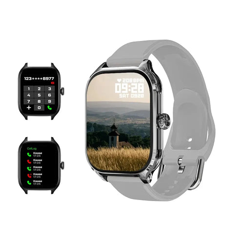 LAXASFIT H9 Smartwatch Dial to Answer Calls Calorie Tracking Heart