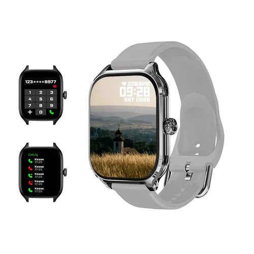 LAXASFIT H9 Smartwatch Dial to Answer Calls Calorie Tracking Heart