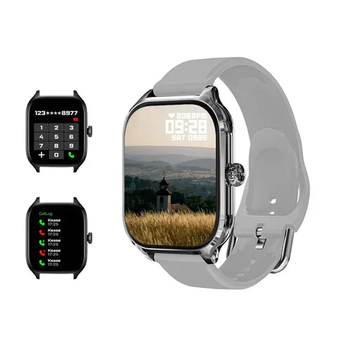 LAXASFIT H9 Smartwatch Dial to Answer Calls Calorie Tracking Heart