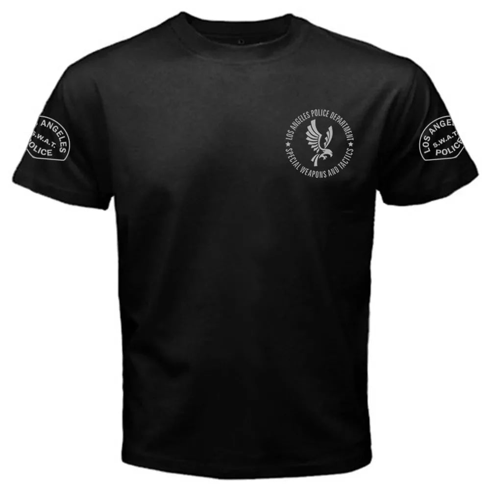 New Lapd Swat Tv Series S.W.A.T. Inspired T Shirt Los Angeles Dep Tee
