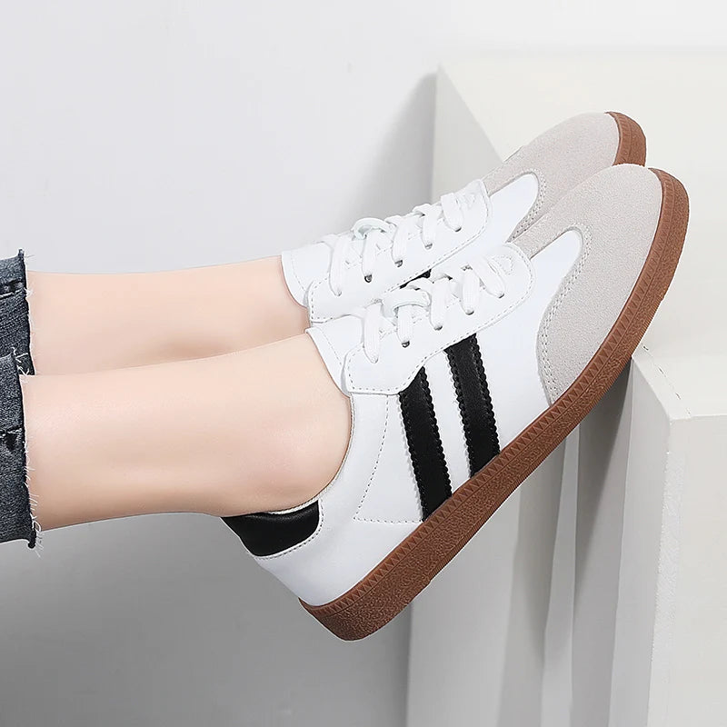 2024 Women Sneakers Fashion Shoes Spring Trend Casual Flats Female New