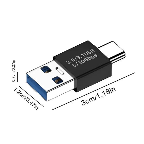 USB C Adapter Male OTG TypeC To A Easy To Carry Mini Size With