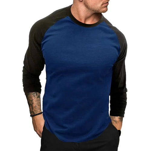 Polyester Long Sleevet-Shirts men Men S Fashionable Casual Comfortable