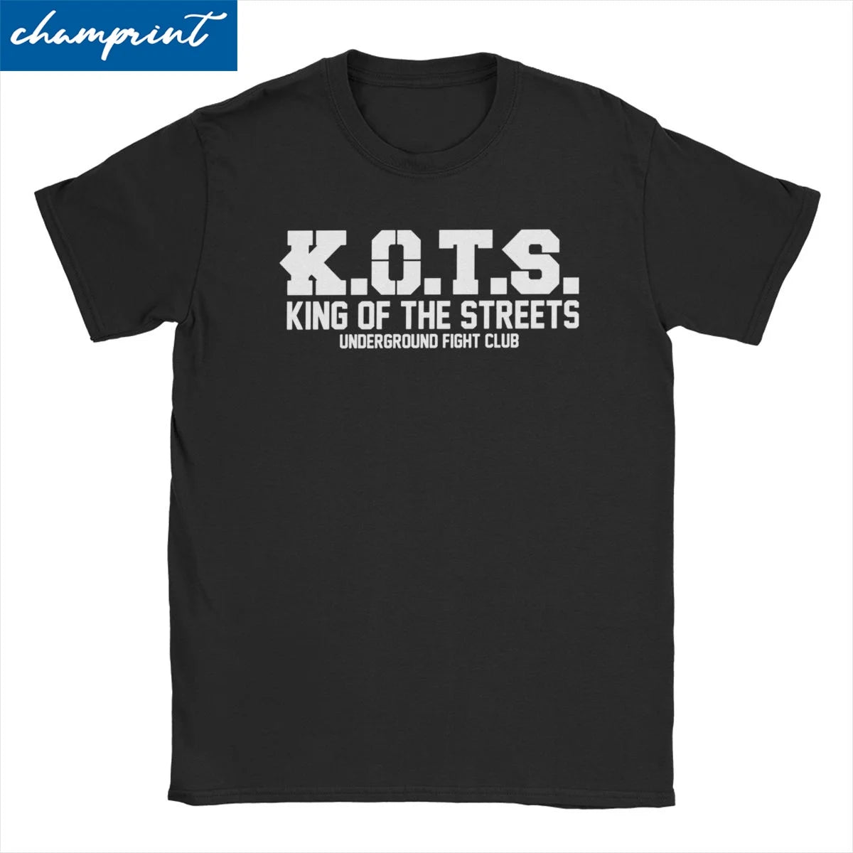 KING OF THE STREETS K.O.T.S. Fight Club T-Shirt Men Women 100% Cotton