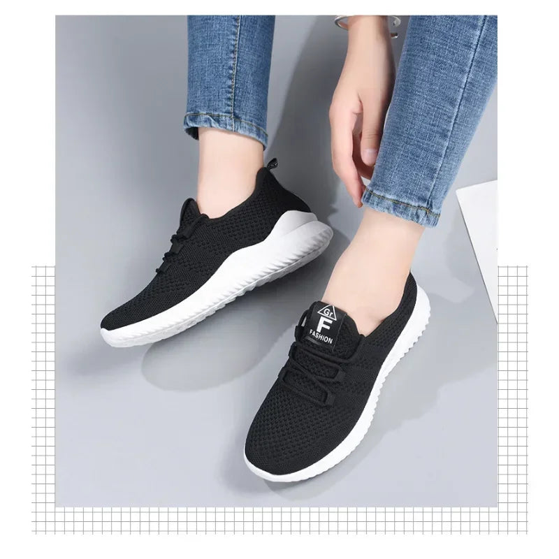 2023 Women's Casual Sneakers Summer Comfortable Breathable Platform