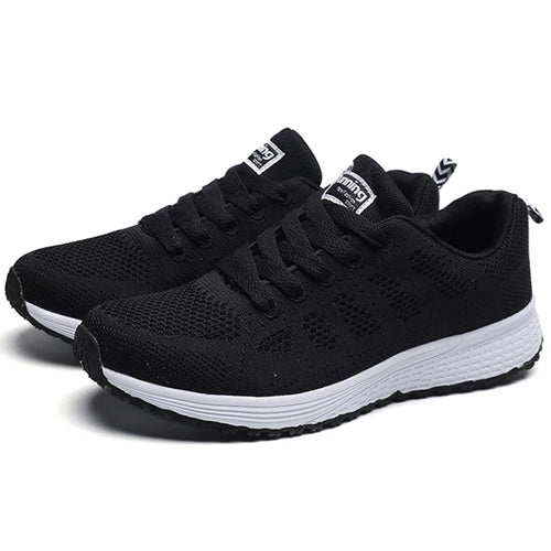 2025 New Fashion Breathable Women's Sneakers Flat Walking Woman