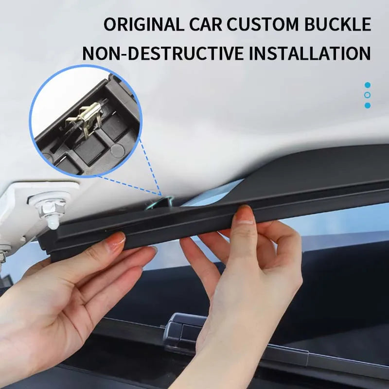 SEAMETAL Car Front Hood Dust Proof Seal Strip Automotive Hood Seals