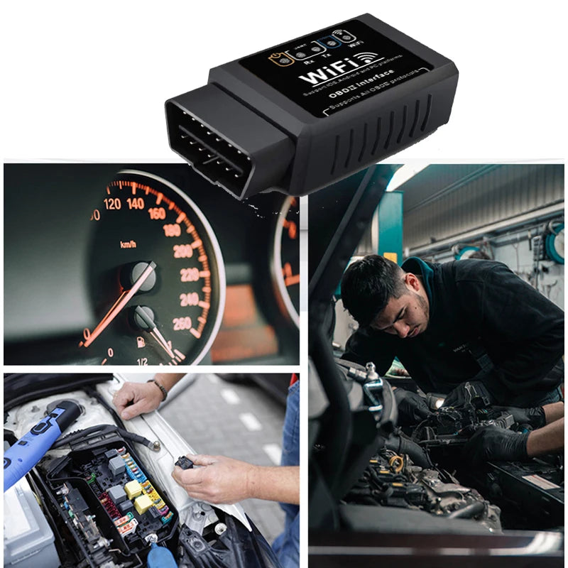 1 Pc OBD II WIFI ELM327 V 1.5 Scanner OBD II Automotive Fault