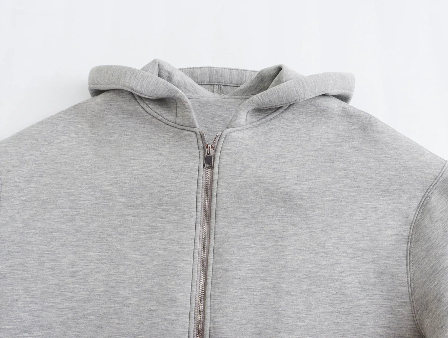 2024 Spring and Autumn New Casual Street Loose Oversize Hooded Zipper
