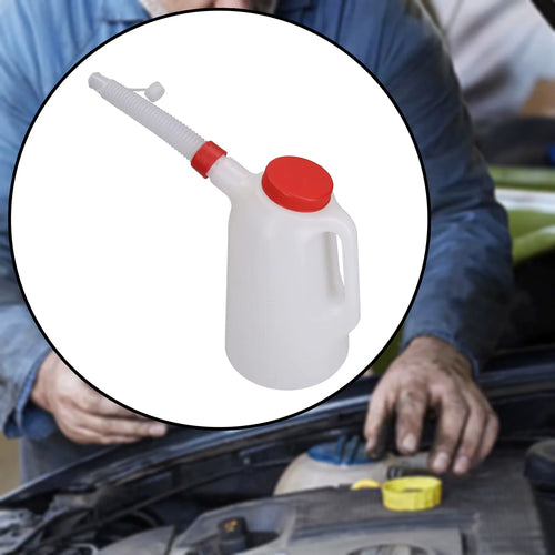 1.2L/2L/3L/4L/5L Oil Measuring Jug petrol can fuel tank with Pouring