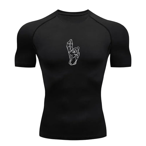 Men's Summer Fitness Gym Sports Running T-Shirt New Hot Selling Anime