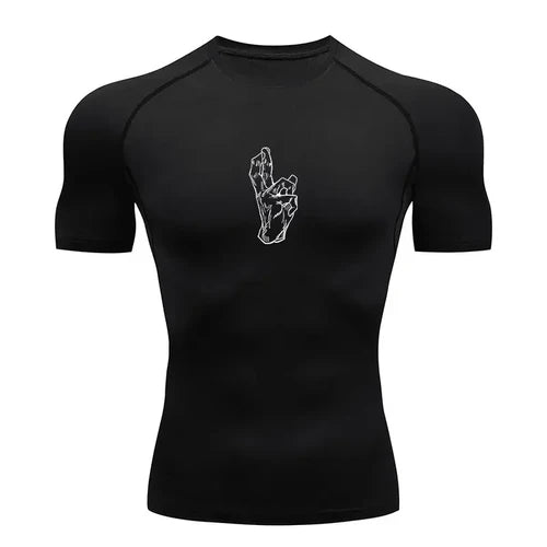 Men's Summer Fitness Gym Sports Running T-Shirt New Hot Selling Anime