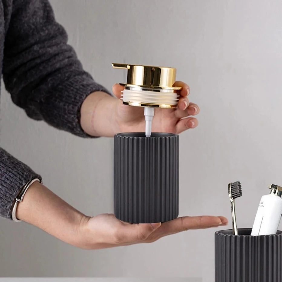 Bathroom Foam Soap Dispenser Hand Soap and Dish Soap Storage