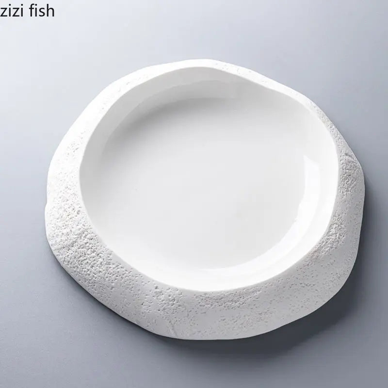 Ceramic Dinner Plate Restaurant Salad Plate Pasta Plates Sushi Dish