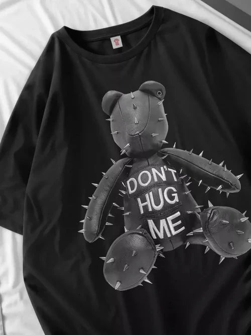 Doberman T-Shirts Women Dog Prints Cotton Tops Summer O-Neck Oversize