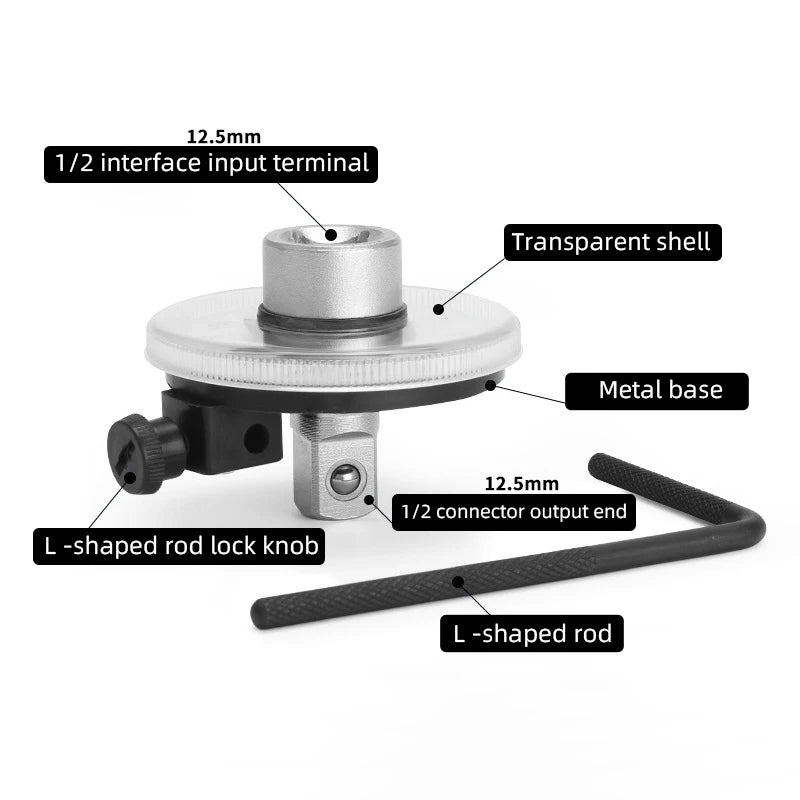 Torque Wrench Torquemeter Dial Hand Tool Auto Service Equipment Garage