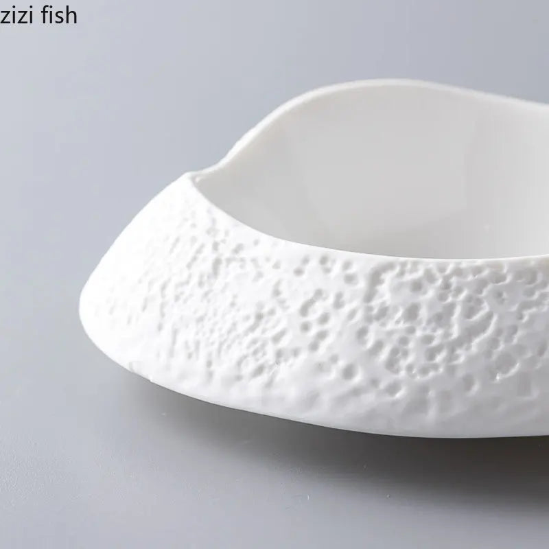 Ceramic Dinner Plate Restaurant Salad Plate Pasta Plates Sushi Dish
