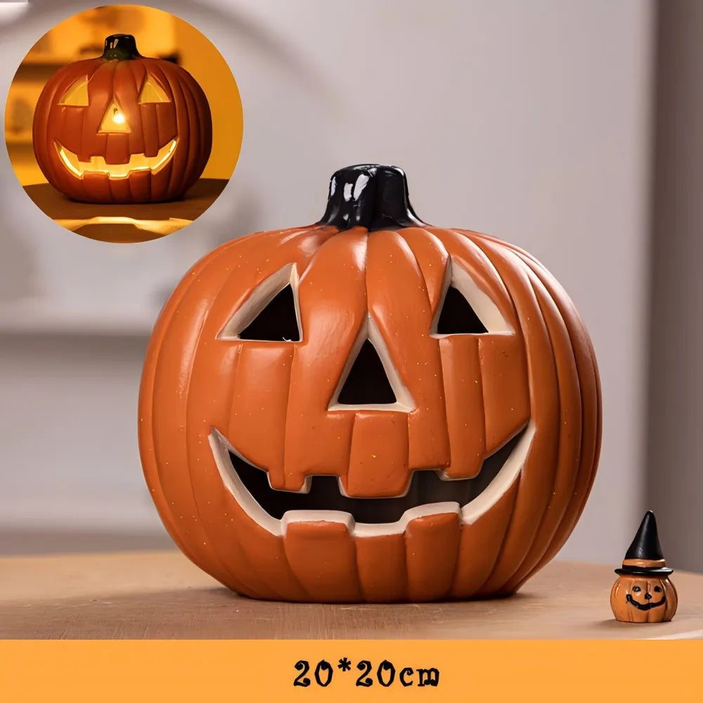Halloween Decoration Pumpkins Lamp For Home Yard Garden Outdoor Decor Hallowen Horror House Skull Party Props Glow in The Dark