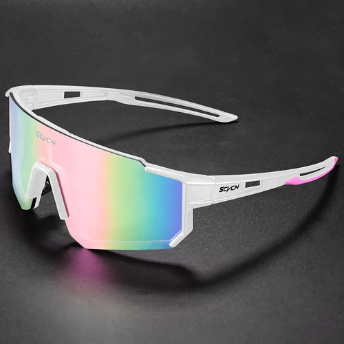 SCVCN New Outdoor Cycling Sunglasses Men Road Driving Bike Glasses