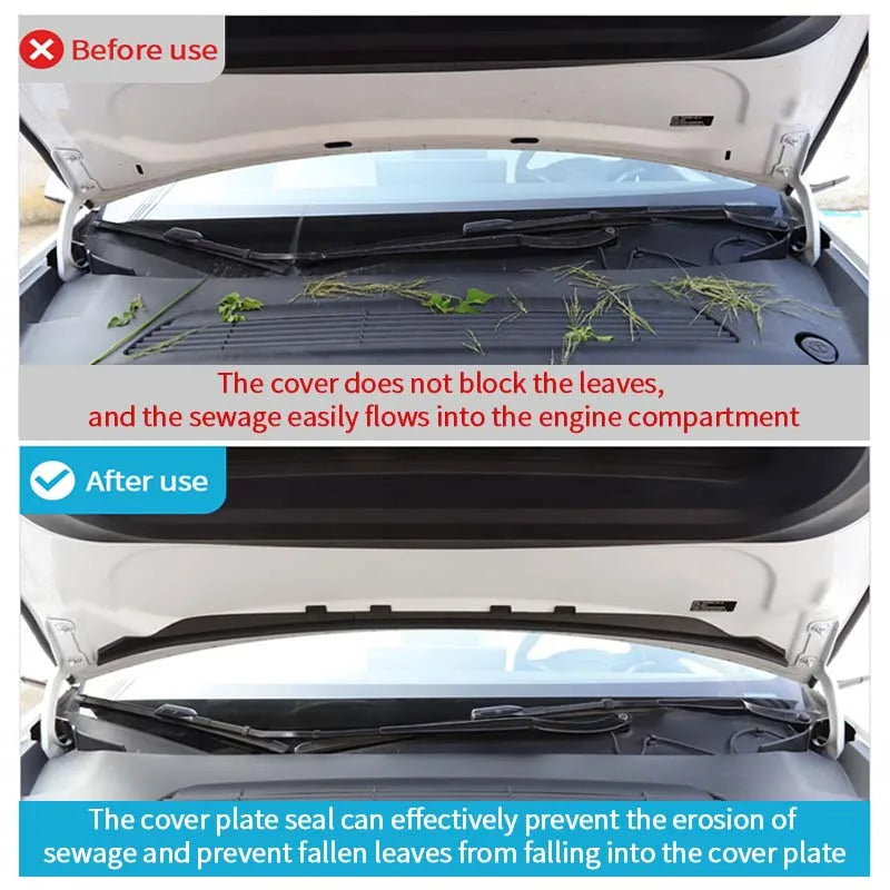 SEAMETAL Car Front Hood Dust Proof Seal Strip Automotive Hood Seals