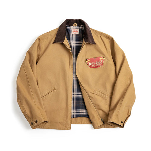 Maden Retro Canvas Detroit Hunting J001 Jacket with Heavyweight Cotton