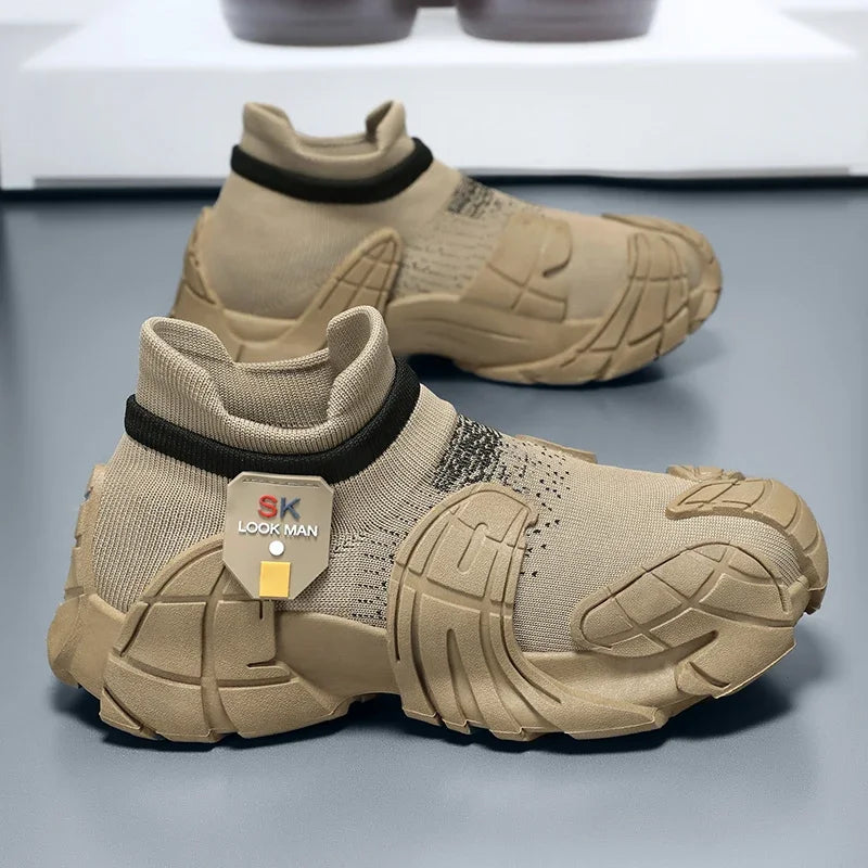 Men Walker School Hunting Snow Boots Luxury Brand High Quality High