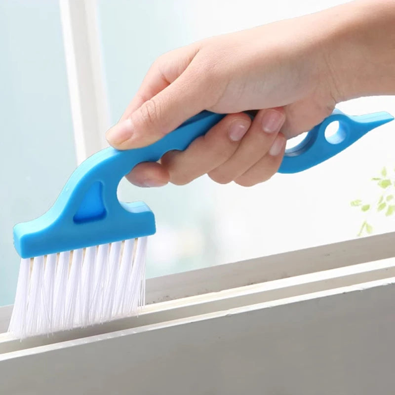 2 In 1 Windows Gap Household Cleaning Brush Flat Mouthed Shovel Useful