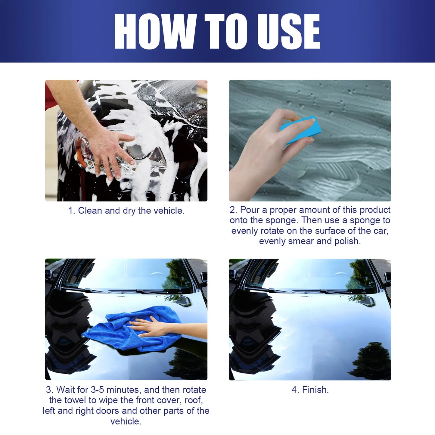 Automotive Nano-crystalline Agent Cleaning Stain Removal Waterproof