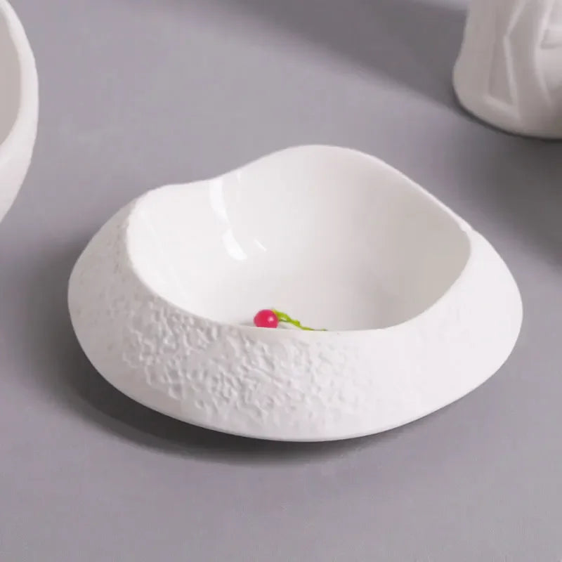 Ceramic Restaurant Front Dish Dish Creative Dessert Snack Plate French