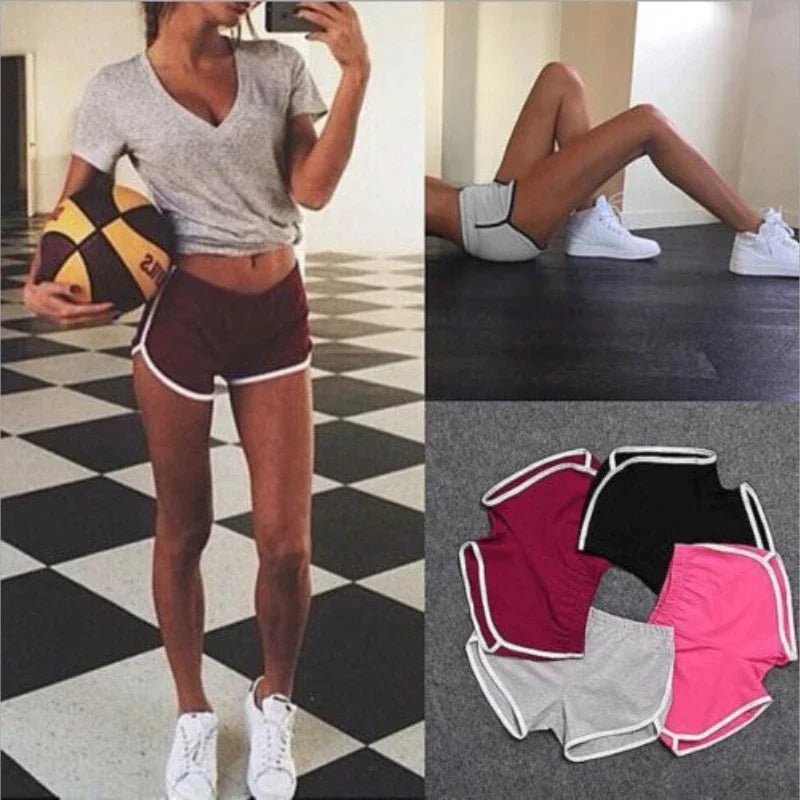 Sports Shorts Women Casual Fitness Shorts Cycling Running Wearing