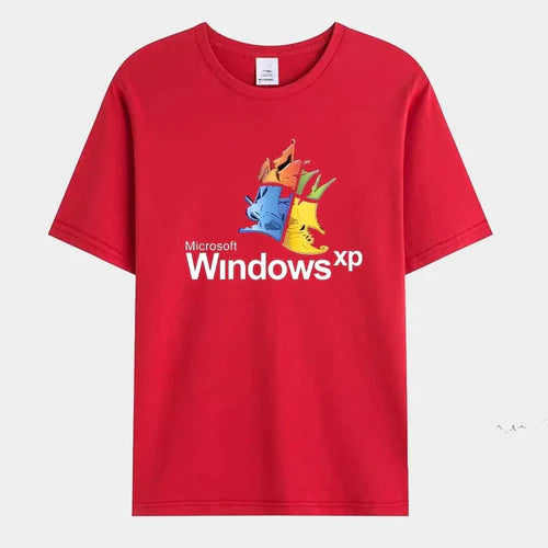 Windows 95 Graphic Men‘s T-Shirt Women's Tee Windows XP Classic