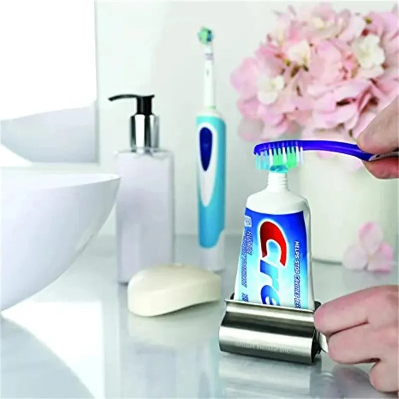 1pc Stainless Steel Wringer Roller Rotate Dispenser for Ointments