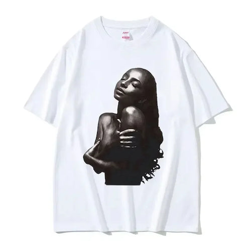 90s Singer S-Sade Print Graphic T Shirt Men Women Hip Hop Vintage