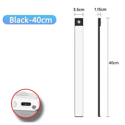 Cabinet Lights Motion Sensor LED Wireless USB Under Ultra Thin Night