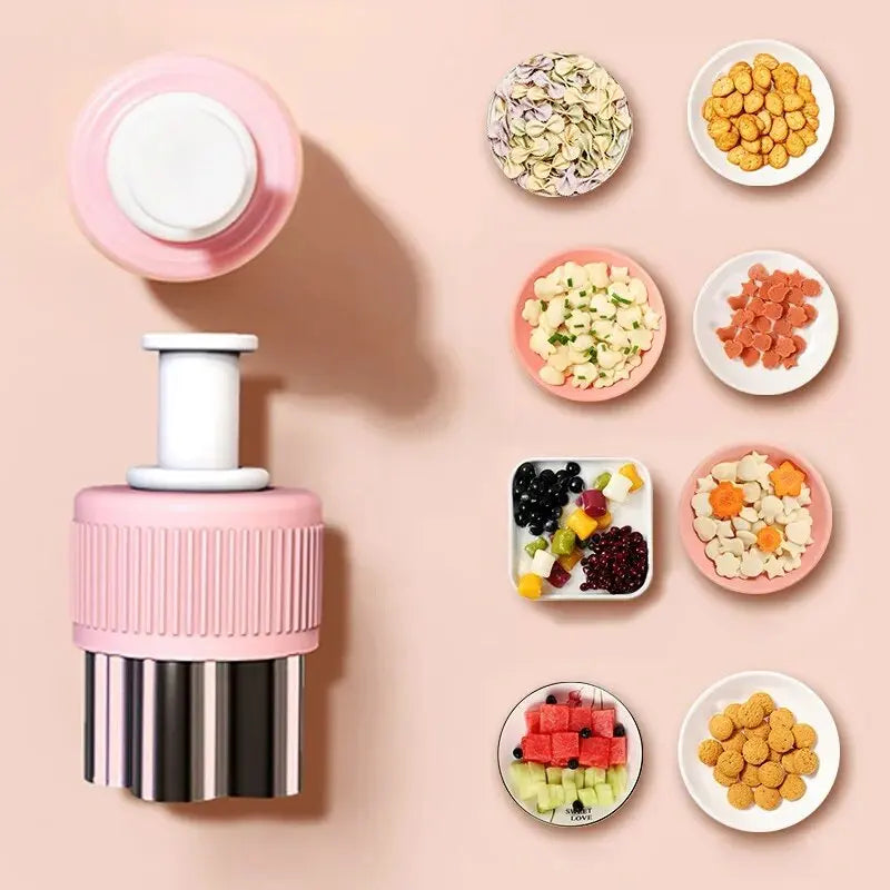 5/9Pcs Stainless Steel Cartoon Shape Vegetable Fruit Cutter Set DIY