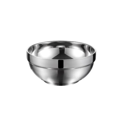 Stainless Steel Bowl Double Layer Thickening Bowl For Family Kitchens