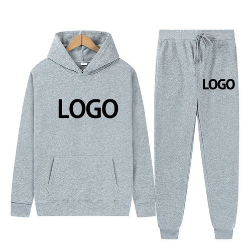 Customized Printed Men Women Tracksuit Hooded Sweatshirts and Jogger