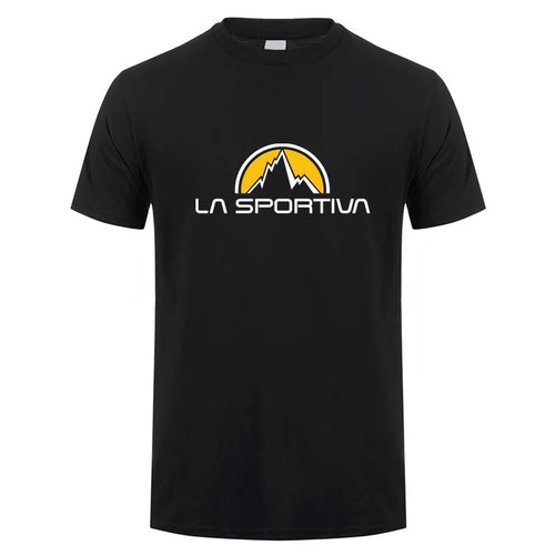 Summer Fashion La Sportiva Tshirts New Summer Short Sleeve Cotton