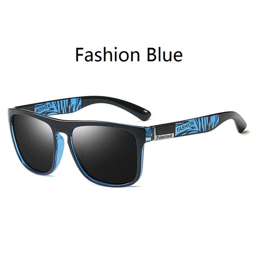 Men Women Polarized Sunglasses Luxury Brand Designer Vintage Square