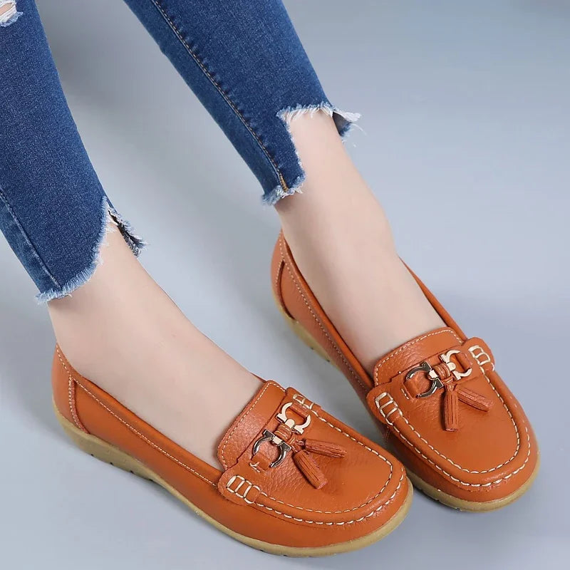 Women Shoes Slip On Loafers For Ballet Flats Women Moccasins Casual