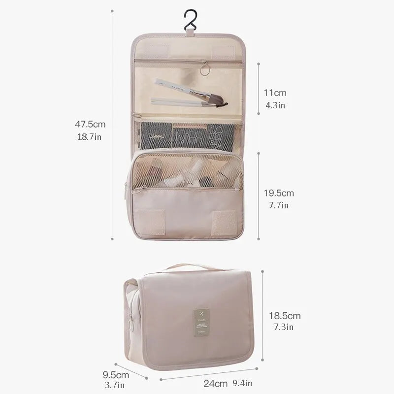Makeup Bag Travel Cosmetic Bags Toiletries Organizer Waterproof