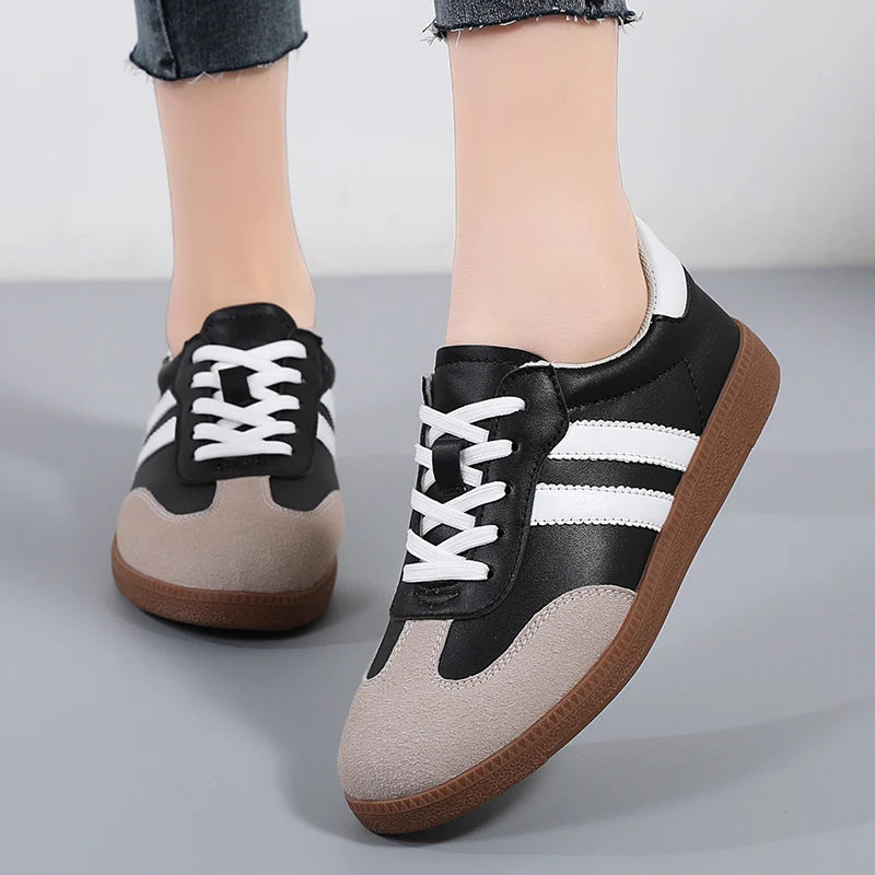 2024 Women Sneakers Fashion Shoes Spring Trend Casual Flats Female New