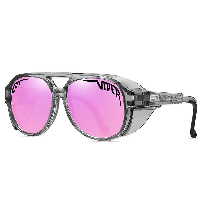 Steampunk Pit Viper Cycling Sunglasses Adult UV400 Men Women Designer