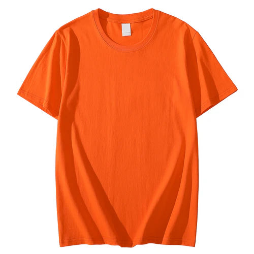 Solid Color T-shirt 8 Colors 2023 New Short Sleeve Men's/Women's Heavy