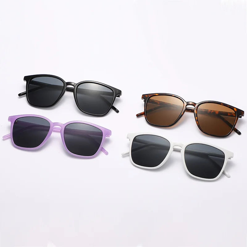 2023 New Fashion Sunglasses Women Brand Designer Retro Rectangle Sun