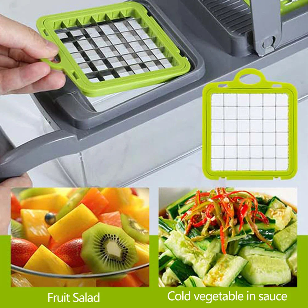 Multifunctional Vegetable Chopper Handle Food Grate Food Chopper
