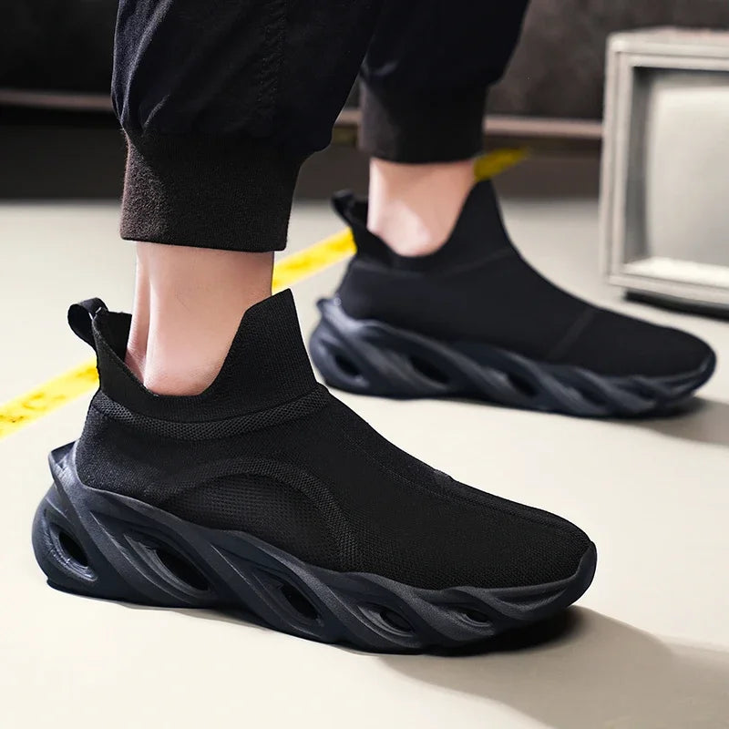Summer Men's Shoe High Quality Basketball Running Man Rocking Sneakers