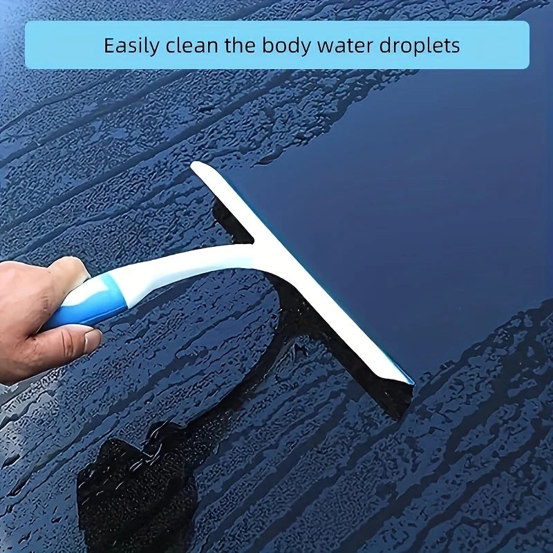 Automotive T-style Front/Rear Window Body Snow Scraper Squeegee