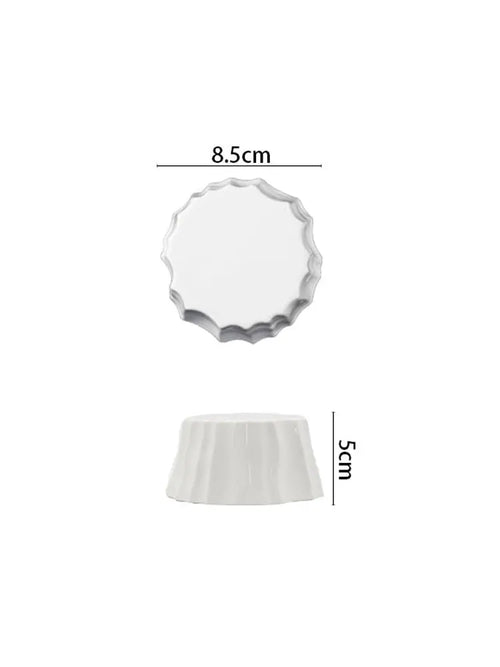 Creative Special-shaped Dessert Plate Restaurant Kitchen Tableware
